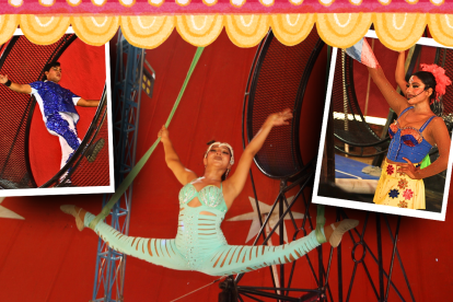 Darling Palma Castro y otros artistas cautivaron a los asistentes.