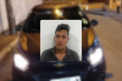 El detenido por asaltos en el norte de Guayaquil.