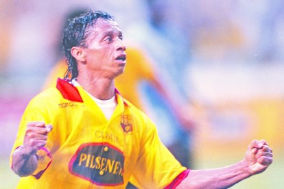 Antony de Ávila en su paso por Barcelona fue campeón nacional en 1997 y finalista de la Libertadores en 1998.
