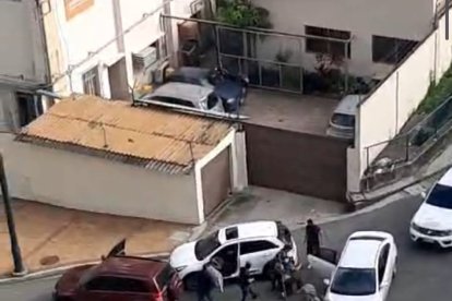 El secuestro ocurrió en este sector de Guayaquil. Imágenes del delito.