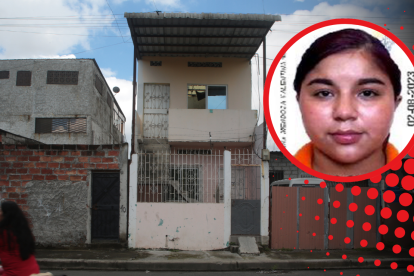 Valentina Panchana Mendoza fue asesinada a tiros en el interior de esta vivienda.