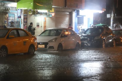 Así estaban las calles de Guayaquil este 22 de febrero.