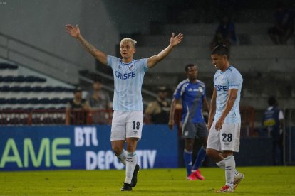 Byron Palacios estará en el ataque de Universidad Católica.