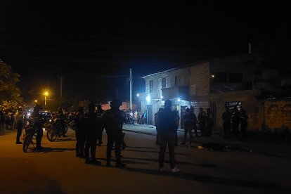 En este lugar del barrio 28 de Mayo de La Libertad asesinaron a Martín Célleri.