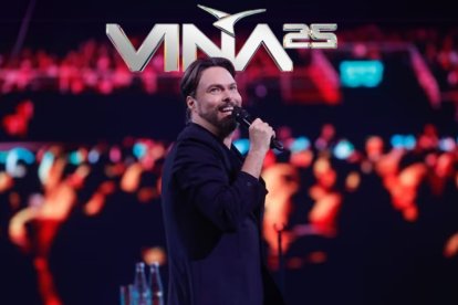La presentación de George Harris en Viña 2025 desató una gran controversia entre los asistentes e internautas.