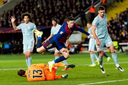 La última vez que se enfrentaron (LaLiga) FC Barcelona y Atlético de Madrid, el resultado (1-2) fue a favor del equipo colchonero