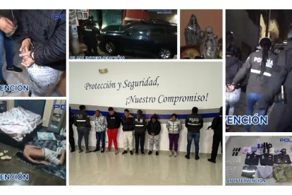 Lo sospechosos y las evidencias fueron presentados el 19 de febrero de 2025.