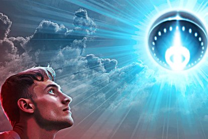 Joven de Manabí registró un objeto volador no identificado.