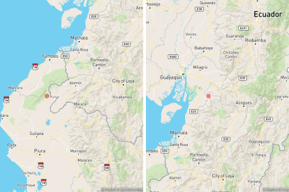 Dos sismos se sintieron en Ecuador este 27 de febrero.