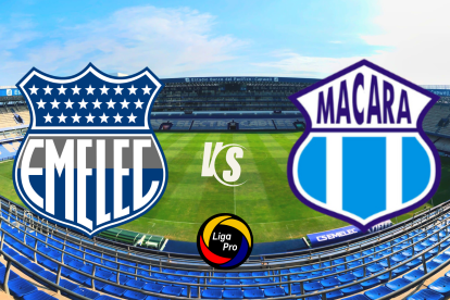 Emelec y Macará abren la tercera jornada de la LigaPro 2025.