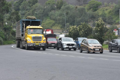la Av. Simón Bolívar, en Quito.