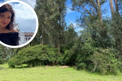 El cadáver estaba semisuspendido en un bosque del barrio El Vergel, La Merced.