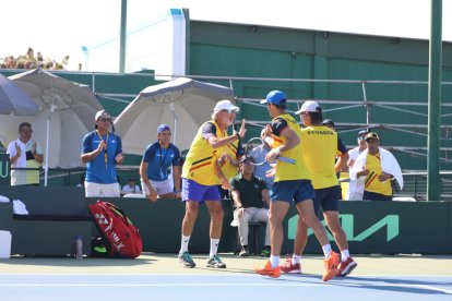 La selección de Ecuador espera a su contrincante en la Davis.