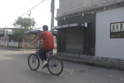 En esta barbería se registró el ataque armado que dejó cuatro víctimas.