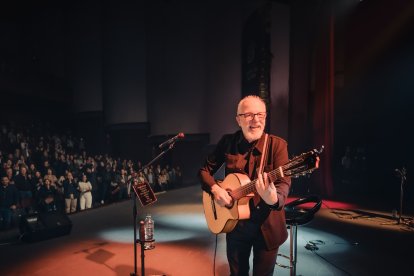 Alberto Plaza ofreció un concierto en el Teatro Nacional de la Casa de la Cultura