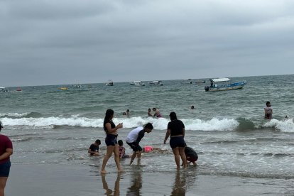 En la playa El Murciélago murió el turista quiteño en este feriado de Carnaval.