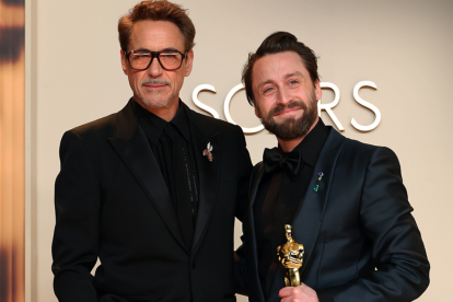 Kieran Culkin gana el Óscar como Mejor Actor de reparto.