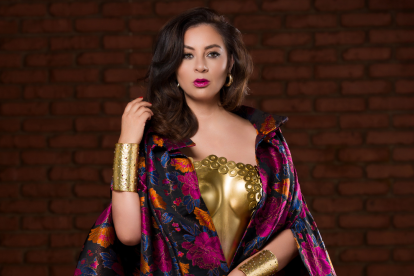 Paulina Aguirre es una cantante ecuatoriana