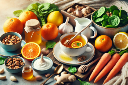 Una selección de alimentos esenciales para fortalecer el sistema inmunológico y atravesar el invierno con bienestar, energía y salud.