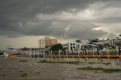 El clima en Guayaquil ha sido lluvioso los últimos días.