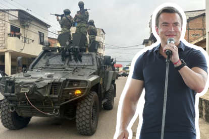 El presidente Daniel Noboa extendió el estado de excepción en provincias de Ecuador.