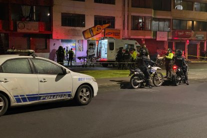 El crimen ocurrió dentro de un restaurante.