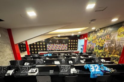 Corinthians tendrá un camerino improvisado en el estadio Monumental.