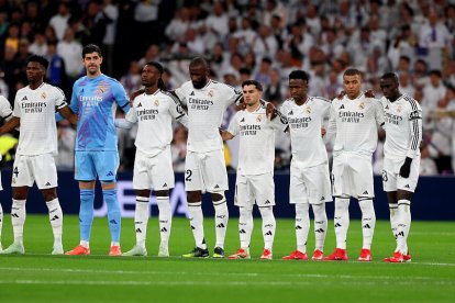 El equipo del Real Madrid es uno de los mejores de Europa.