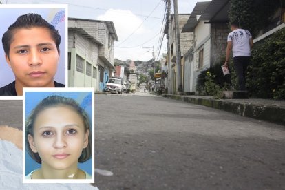 En este sector de Guayaquil ocurrió el hecho. Aún quedaban  huellas del ataque.