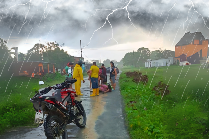 La mujer es la segunda víctima a consecuencia de impactos de los rayos.