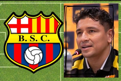 Mario Pineida jugador del Barcelona SC.