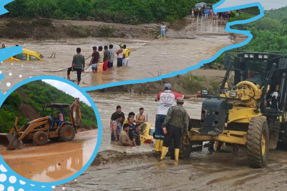 En sectores de Santa Elena volvieron a enfrentar los embates de una intensa lluvia, en la madrugada de este sábado 8 de marzo.