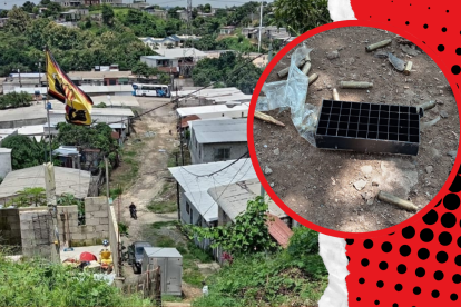 Pasado el mediodía de ayer, la Policía realizó el levantamiento de 6 personas asesinadas durante la noche del sábado en la Balerio Estacio.