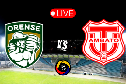 Orense y Técnico Universitario se enfrentan en la cuarta jornada de la LigaPro 2025.