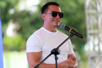 Daniel Noboa, presidente de Ecuador.