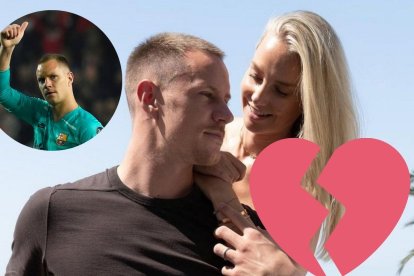 Ter Stegen desmiente rumores de infidelidad de su esposa.