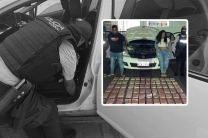 Los sospechosos son de nacionalidad ecuatoriana.