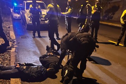 Los sujetos que fueron detenidos en Rumiñahui serán trasladados a la cárcel de Cotopaxi.