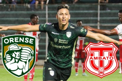 Miguel Parrales y un doblete para Orense SC ante Técnico Universitario.