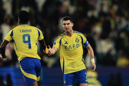 Cristiano Ronaldo anotó 1 gol en la victoria 3-0 de Al-Nassr contra Esteghlal en la Champions League Asiática