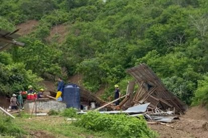Miguel Ángel Holguín, de 34 años, se convirtió en la primera víctima mortal del invierno en Manta y la séptima en la provincia de Manabí.