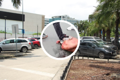 En la zona se escucharon disparos y el sospechoso fue detenido