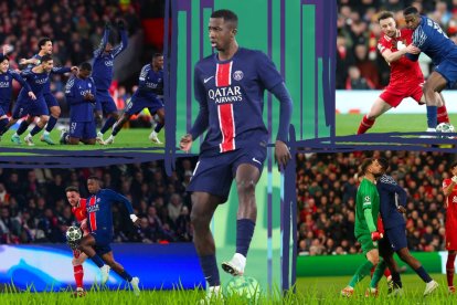 William Pacho es figura de PSG.