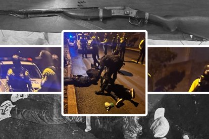 El policía continúa trabajando en el circuito de su jurisdicción.