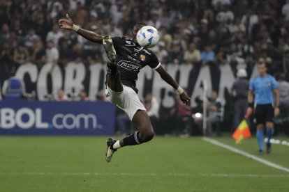 Janner Corozo se mostró feliz por la clasificación de Barcelona SC a los grupos de la Copa Libertadores 2025.