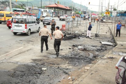 El atentado se registró la madrugada de este jueves 13 de marzo.