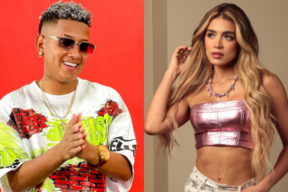 Jombriel y Andreína Bravo son cantantes ecuatorianos