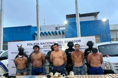 Los detenidos en el operativo estarían involucrados en varios crímenes.
