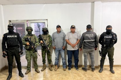 Los detenidos fueron puestos a órdenes de las autoridades judiciales.