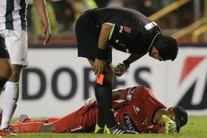 El desmayo original de Máximo Banguera en el 2015.